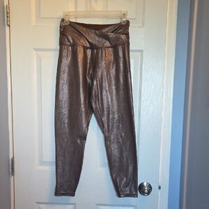 Joe Fresh Metallic Leggings - Silver